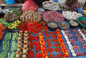 Markt in Maumere Markt in Maumere - Flores Island - Indonesia