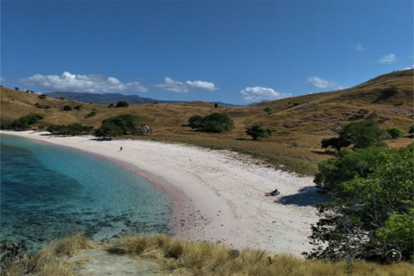 Pink Beach im Komodo Nationalpark - Indonesien