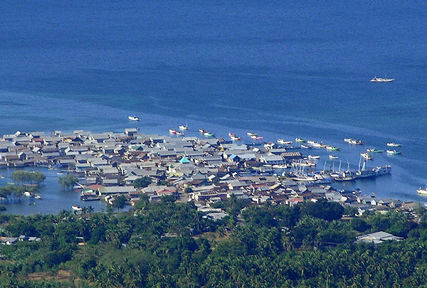 Bajo Fischerdorf Wuring- Aussicht von Nilo